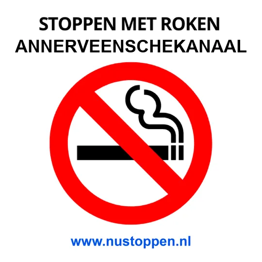 Stoppen met roken Annerveenschekanaal